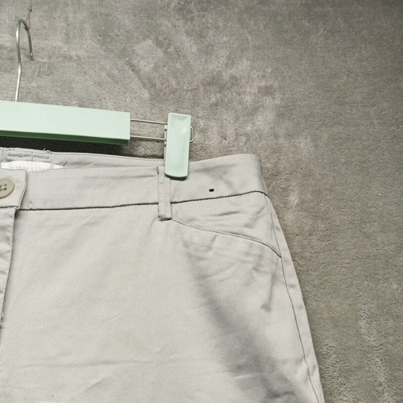 NEWYORK & COMPANY Women Office Pants Straight Leg Mid Rise Gray Size 8 - Picture 7 of 12